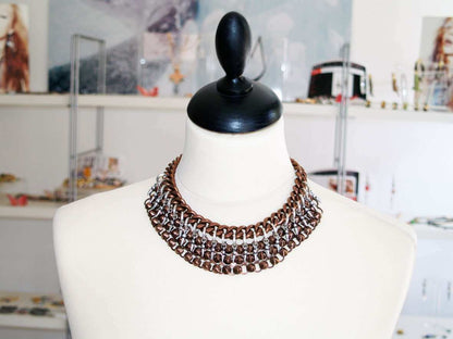 Copper Chocker with Studs