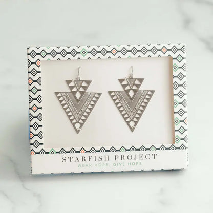 Gina Geometric Earring